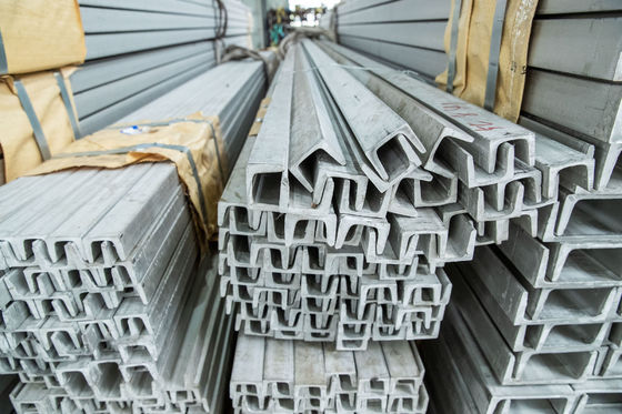 Hot Rolled Aisi Stainless Steel Channel Width 80mm 201 Stainless U Channel