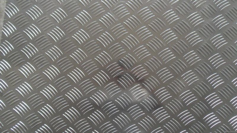 5083 Classic Aluminium Checker Plate Sheet Width 100mm For Flooring